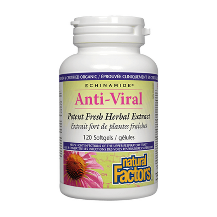 Natural Factors | Echinamide Anti-Viral Potent Fresh Herbal Extract Softgels