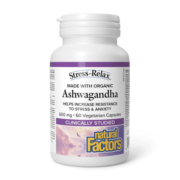 Natural Factors | Ashwagandha 600mg Vegetarian Capsules