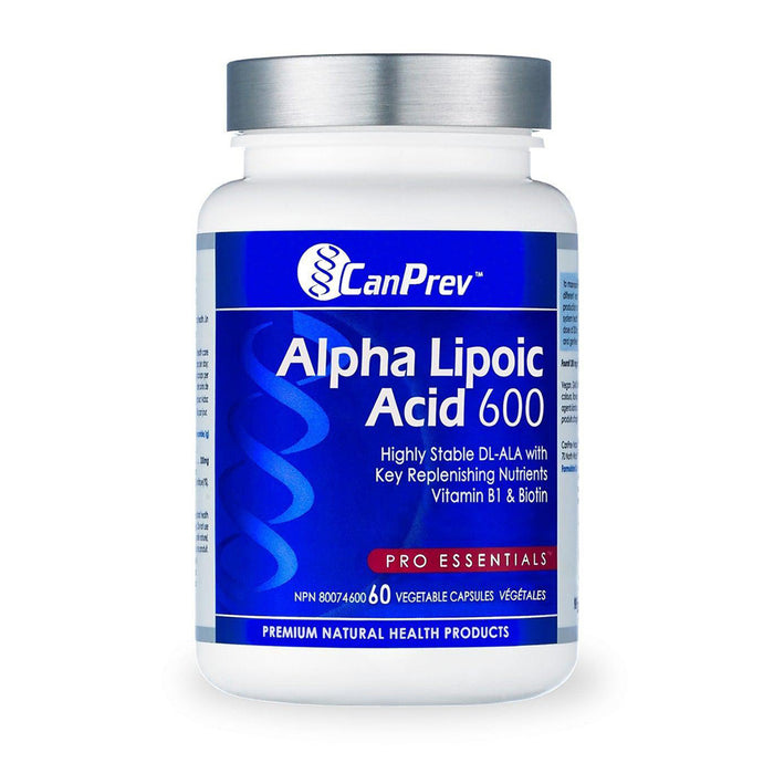 CanPrev | Alpha Lipoic Acid 600mg Vegetarian Capsules
