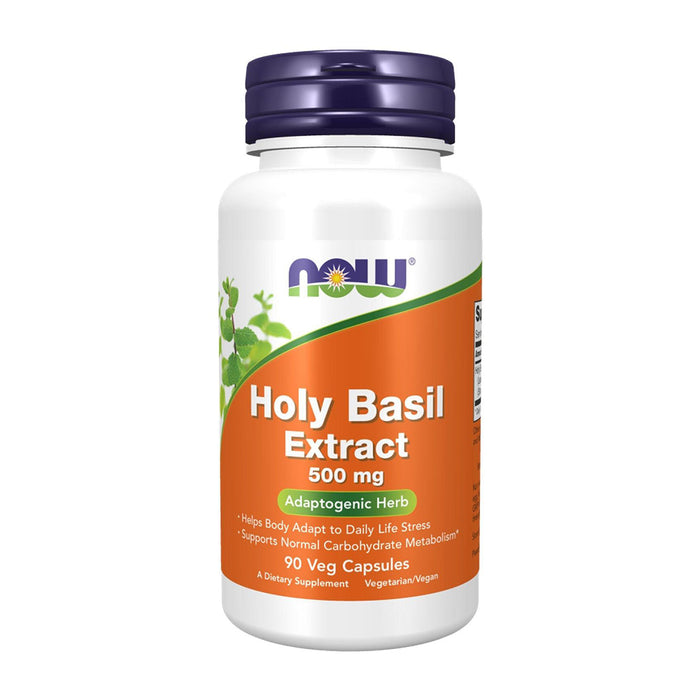 NOW | Holy Basil Extract 500mg Vegetarian Capsules
