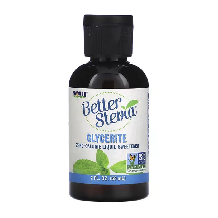NOW | BetterStevia Glycerite Alcohol Free Liquid Sweetener