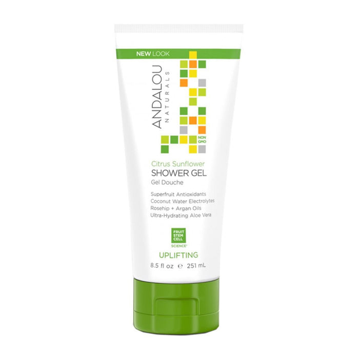 Andalou Naturals | Citrus Sunflower Shower Gel