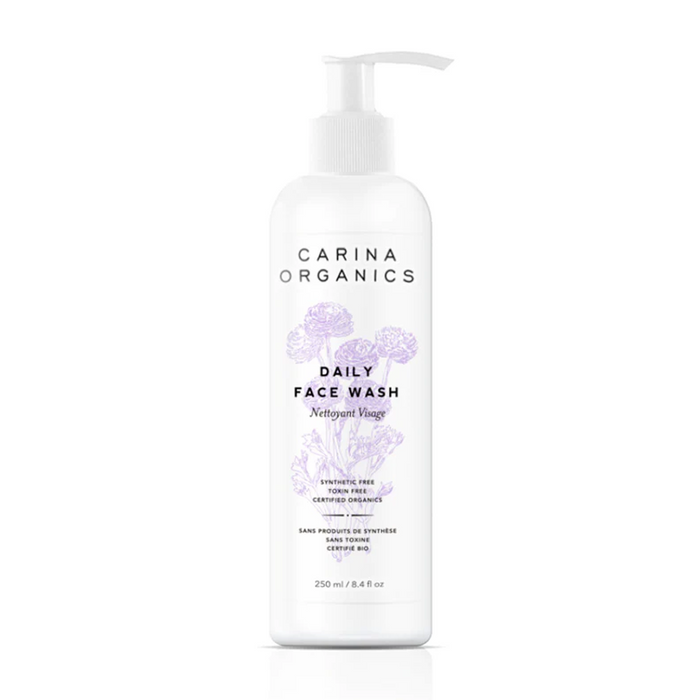 Carina Organics | Unscented Daily Face Wash 250ml