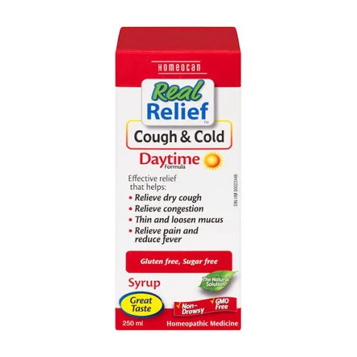 Homeocan | Real Relief Daytime Formula Cough & Cold Syrup