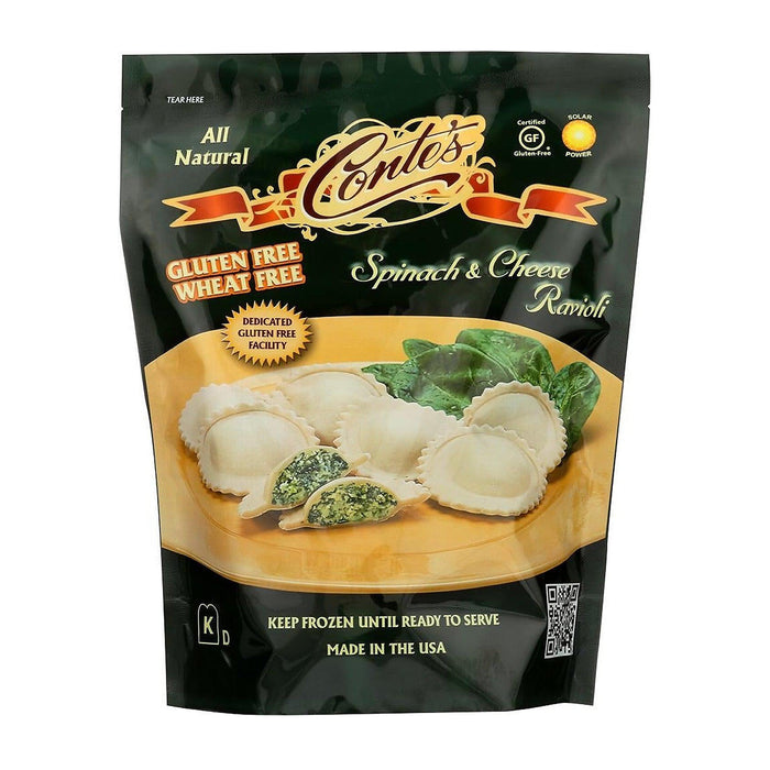 Conte's Pasta | Spinach & Cheese Ravioli