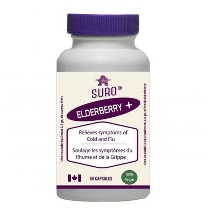 Suro | Elderberry 500mg Capsules