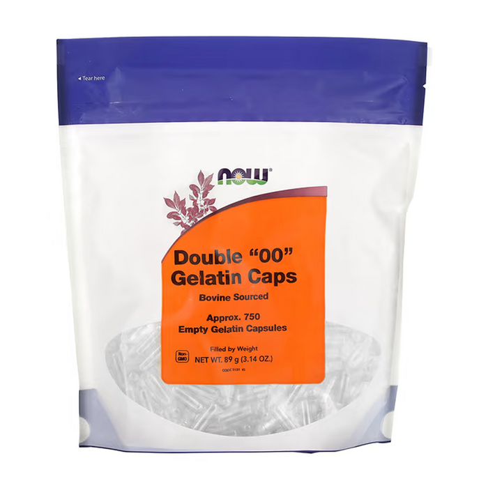 NOW | Empty Double "00" Gelatin Capsules