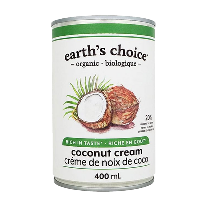 Earth's Choice | Organic Coconut Cream 400ml