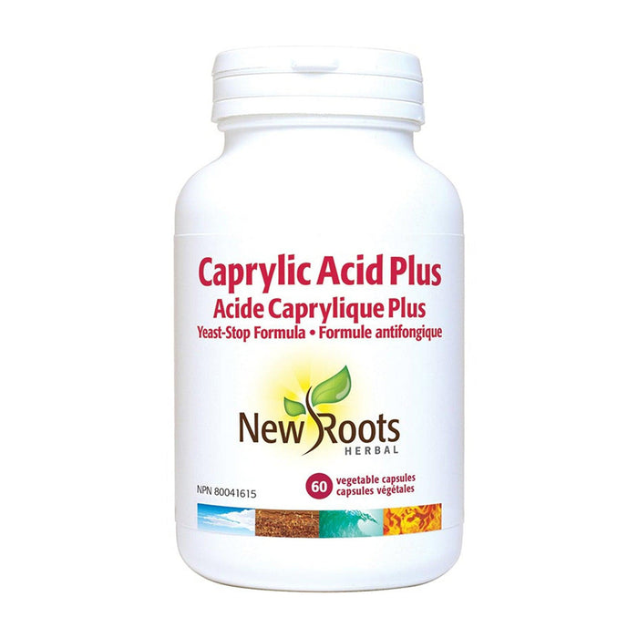 New Roots | Caprylic Acid Plus (Yeast-Stop Formula) Vegetarian Capsules