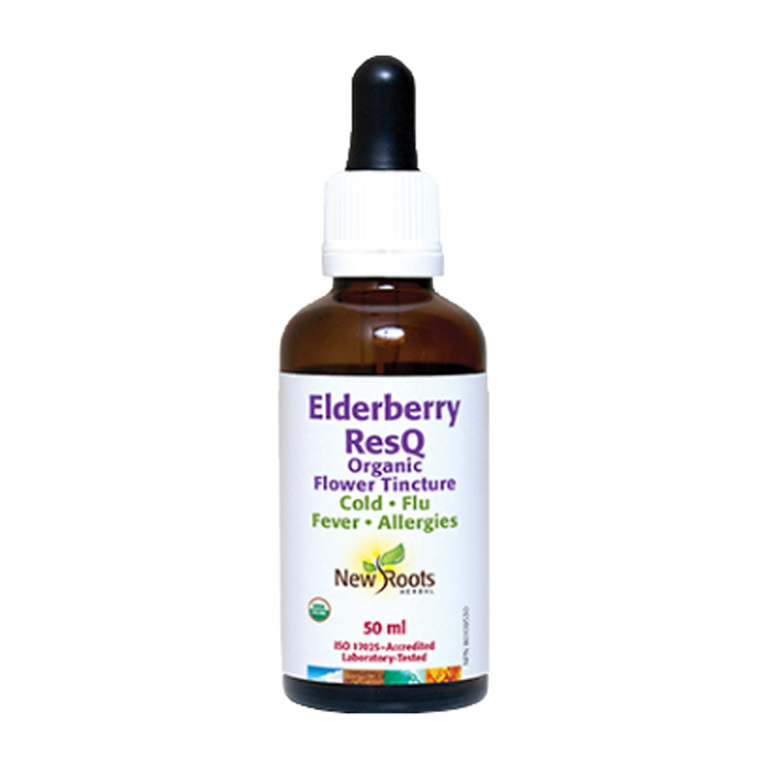 New Roots | Elderberry ResQ Flower Tincture