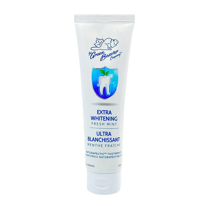 The Green Beaver Company | Extra Whitening Fresh Mint Naturapeutic Toothpaste