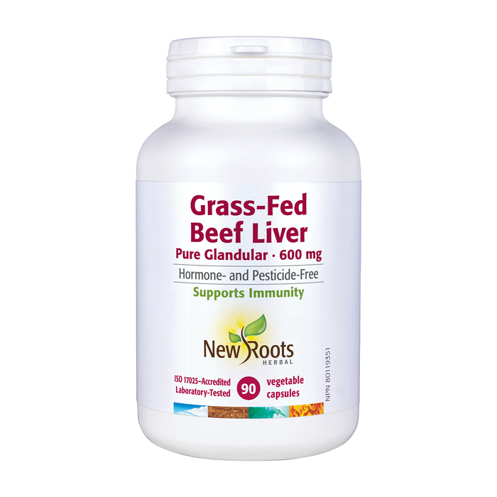 New Roots | Grass-Fed Beef Liver Vegetarian Capsules