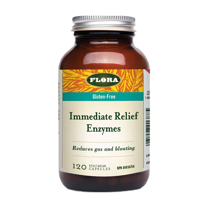 Flora | Urgent Relief Enzymes Vegetarian Capsules