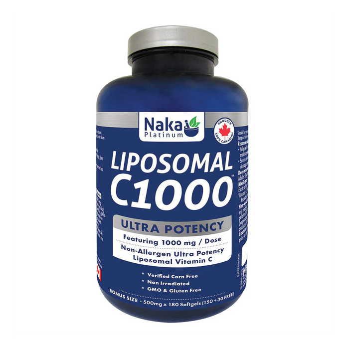 Naka Platinum | Liposomal C1000 Ultra Potency Softgels