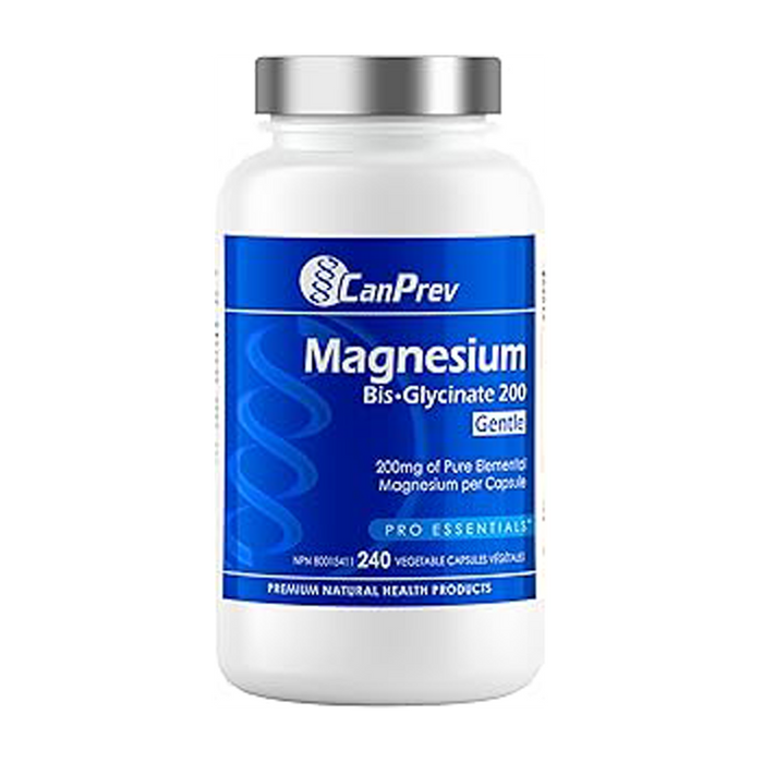CanPrev | Magnesium Bisglycinate 200mg Gentle Vegetarian Capsules