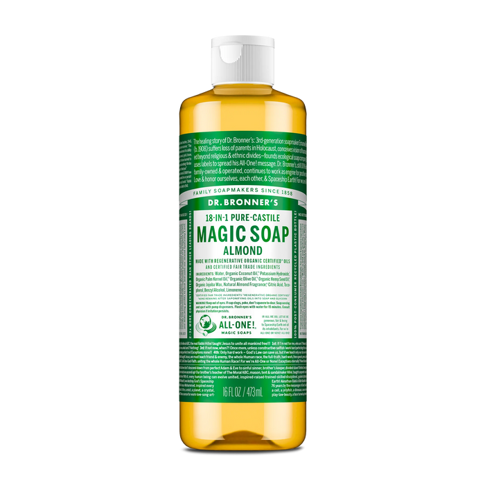 Dr. Bronner's | Almond Pure Castile Liquid Soap