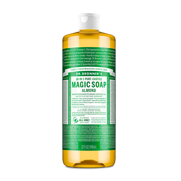 Dr. Bronner's | Almond Pure Castile Liquid Soap