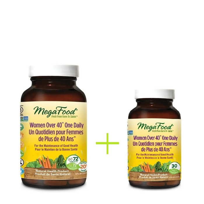 MegaFood | Women Over 40 One Daily Multivitamin Tablets 72's