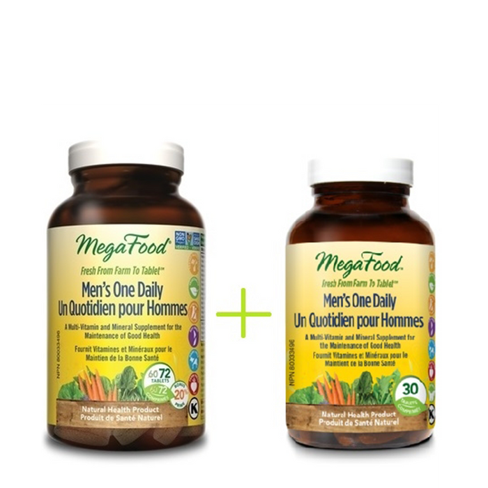 MegaFood | Men's Multi One Daily 72 Tablets