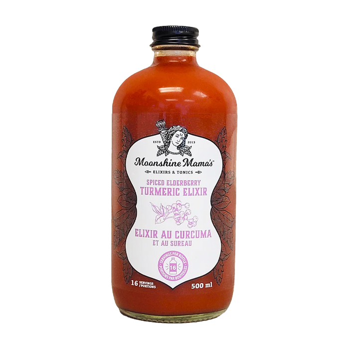 Moonshine Mama's | Spiced Elderberry Turmeric Elixir