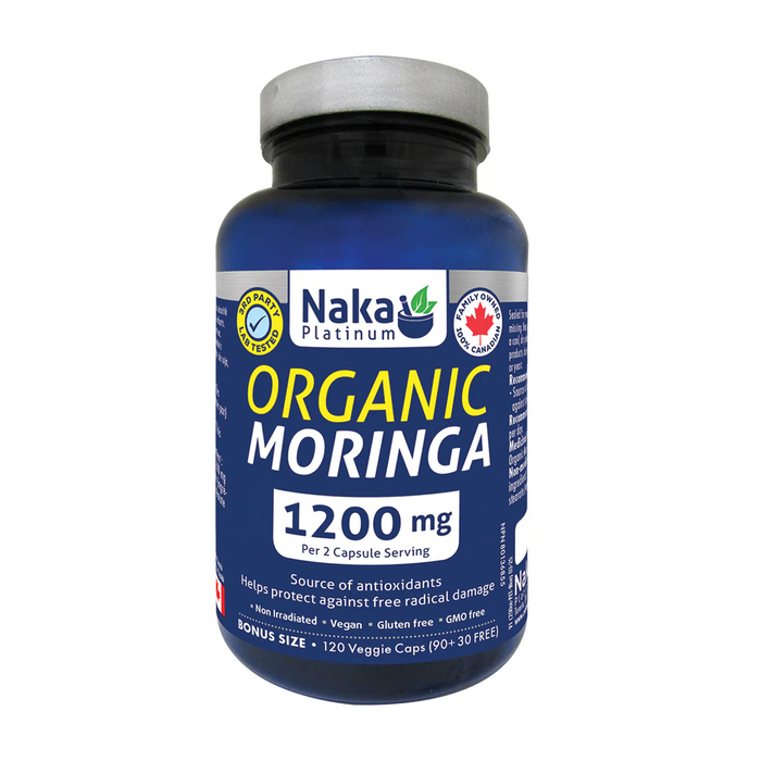 Naka Platinum | Organic Moringa Vegetarian Capsules