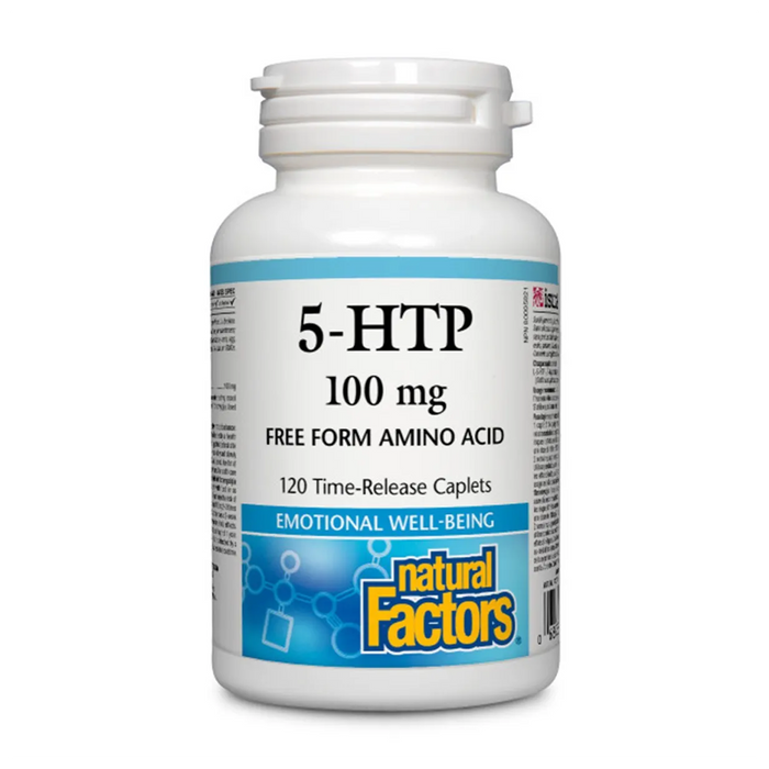Natural Factors | 5-HTP 100mg Time-Release Caplets