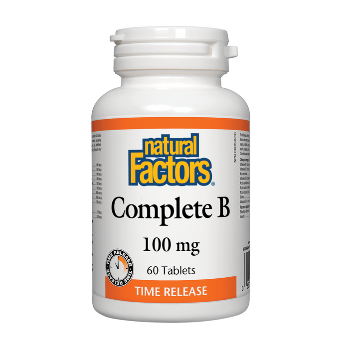 Natural Factors | Complete B 100mg Time Release Tablets