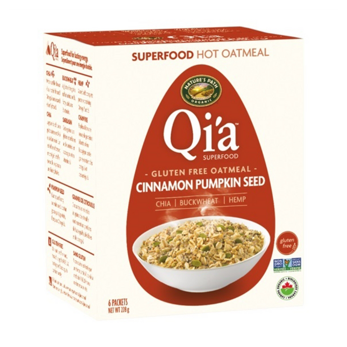 Nature's Path | Cinnamon Pumpkin Seed Superfood Oatmeal 6-Sachets