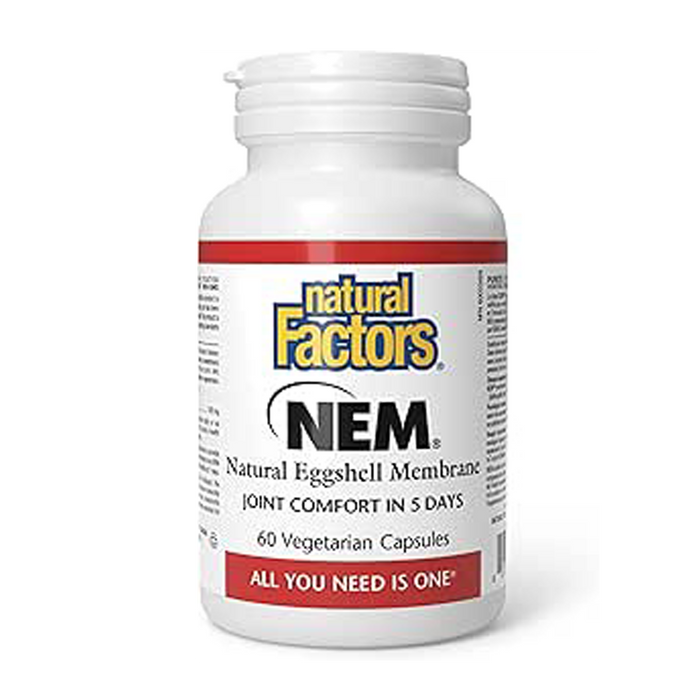 Natural Factors | NEM (Natural Eggshell Membrane) Vegetarian Capsules