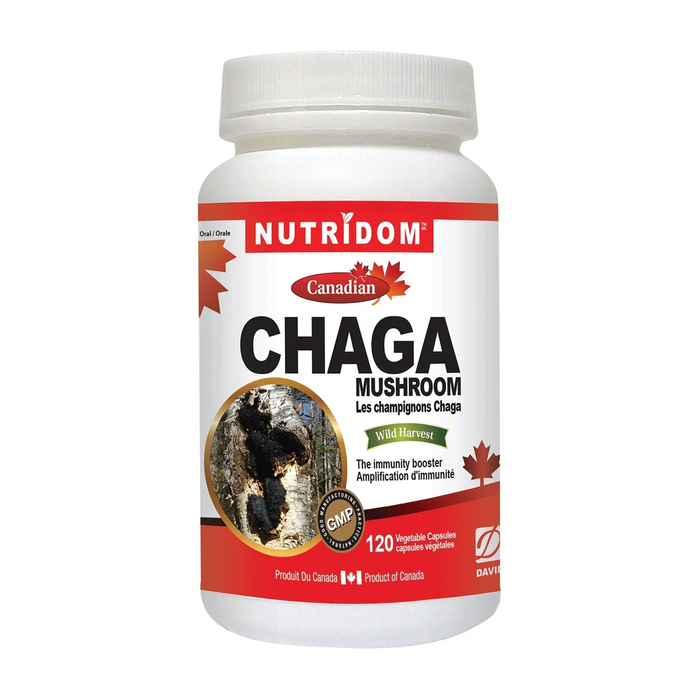 Nutridom | Chaga Mushroom Vegetarian Capsules
