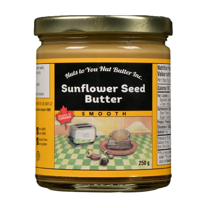 Nuts To You | Smooth Sunflower Seed Butter 250g