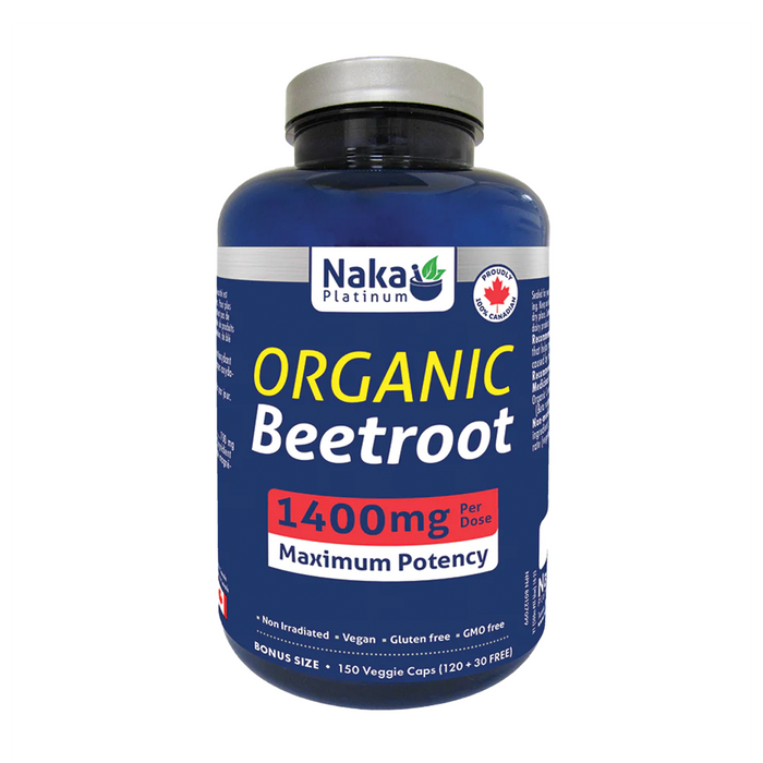 Naka Platinum | Organic Beetroot Vegetarian Capsules