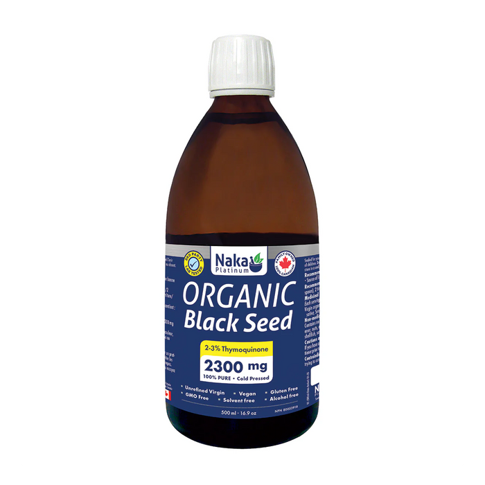 Naka Platinum | Organic Black Seed Oil Liquid