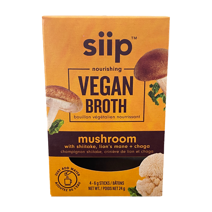 siip | Vegan Mushroom Broth 4x6g Sticks