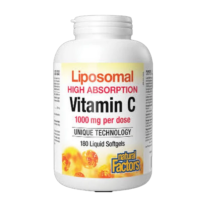 Natural Factors | Liposomal Vitamin C 1000mg Liquid Softgels