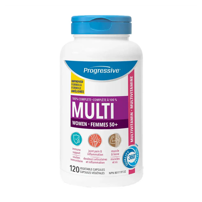 Progressive | Women 50+ Multivitamin Vegetarian Capsules